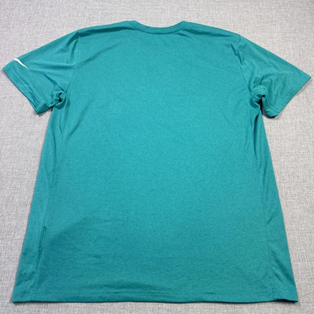 Nike‎ Miami Dolphins Shirt Mens Large Green NFL Football Dri-FIT Team Apparel